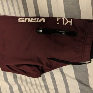 Virus KL1 active recovery pants - medium - maroon